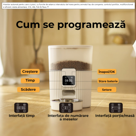 Hranitor automat pentru caini si pisici [3]