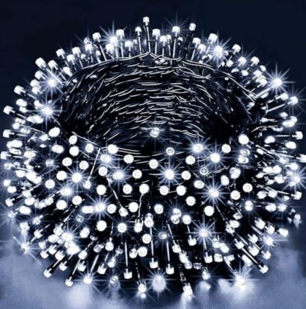 Instalatie Craciun, 100M, 480 leduri, alb rece [0]