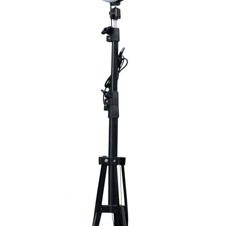 Lampa circulara cu trepied si suport telefon pentru selfie [4]