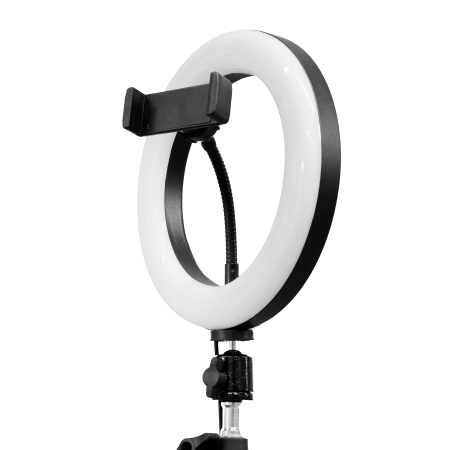Produse - Lampa circulara cu trepied si suport telefon pentru selfie