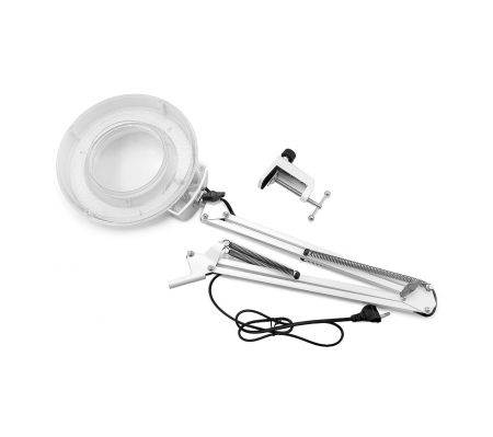 Lampa cosmetica LED cu lupa 5x si brat reglabil – iluminare profesionala [3]