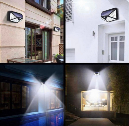 Lampa solara de exterior cu 100 LED-uri [2]