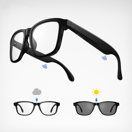 Casti si Boxe - Ochelari smart cu protectie Blue Light – Confort, Claritate si Tehnologie