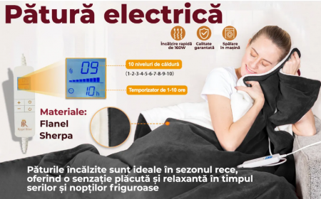 Patura cu incalzire electrica cu protectie impotriva supraincalzirii [1]