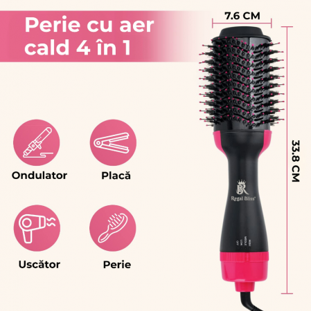 Perie electrica de par fixa pentru volum 4 in 1 [7]