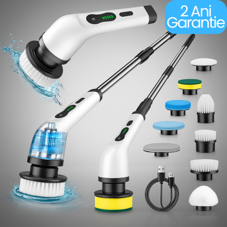 Produse - Perie electrica universala de curatare si lustruire cu acumulator 7 in 1– multifunctionala