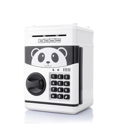 Pusculita pentru Copii Interactiva Panda, cu Cod Pin si Seif, Functie ATM [2]