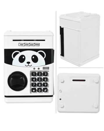 Pusculita pentru Copii Interactiva Panda, cu Cod Pin si Seif, Functie ATM [3]