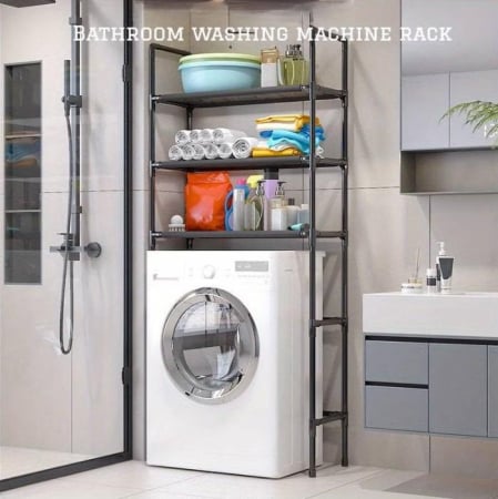 Raft depozitare pentru masina de spalat, Alb [1]