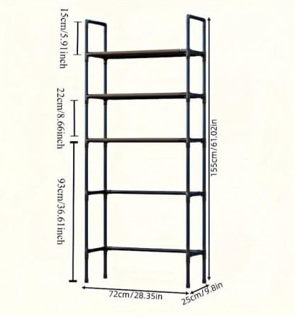 Raft depozitare pentru masina de spalat, Alb [3]