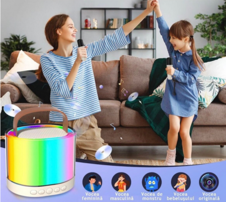 Set boxa si microfon wireless pentru karaoke [1]