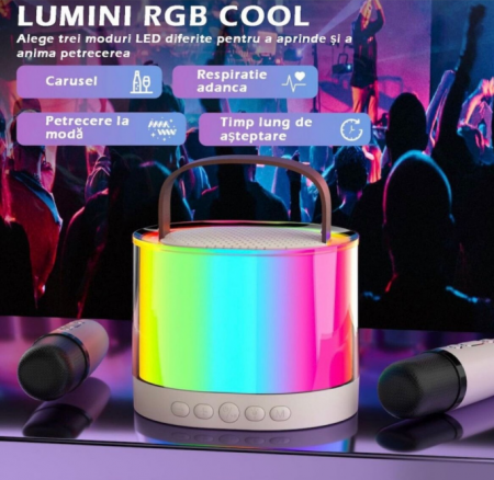 Set boxa si microfon wireless pentru karaoke [5]