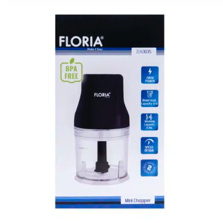 Tocator legume si fructe 200W 500 ml – maruntire rapida fara efort [2]