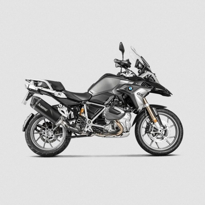 Toba finala Akrapovic slip-on, Titan, neagra pentru BMW R1250GS / R1250GSA 2019- [3]