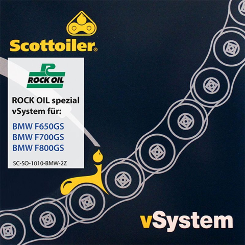 Sistem lubrifiere lant - Scottoiler vSystem sistem lubrifiere lant pentru BMW F650GS / F700GS / F800GS (2008-2016)