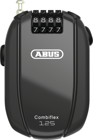 Cablu cu dispozitiv fixare - ABUS Combiflex Trip 125 cable combination lock