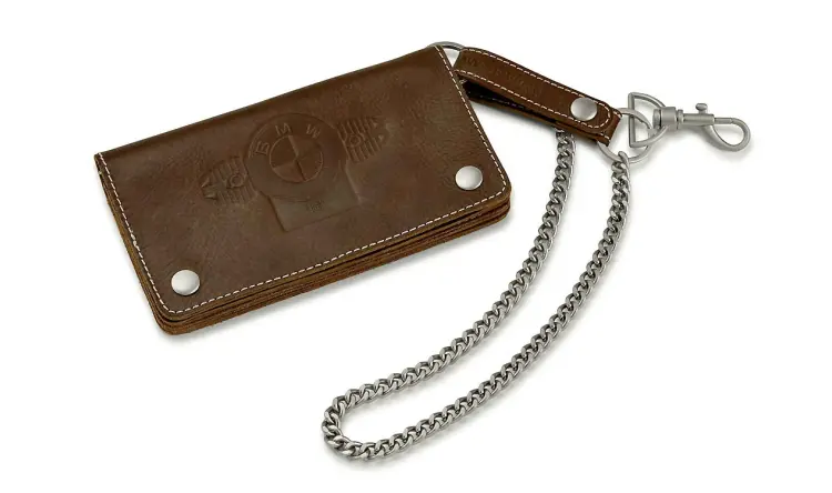 Diverse - Portofel din piele BMW Motorrad cu lanț – Heritage Collection