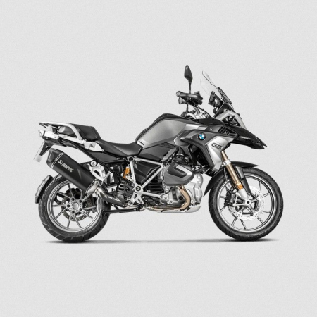 Toba finala Akrapovic slip-on, Titan, neagra pentru BMW R1250GS / R1250GSA 2019- [2]