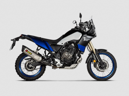 Toba finala Akrapovic slip-on, Titan, neagra pentru Yamaha Ténéré 700 / World Raid [2]