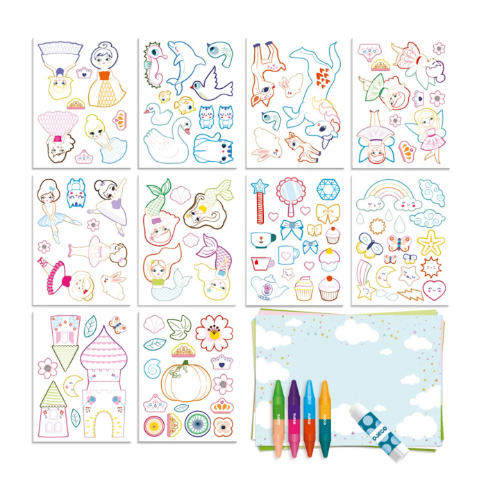 Atelier creativ O lume pentru fete, Djeco [4]