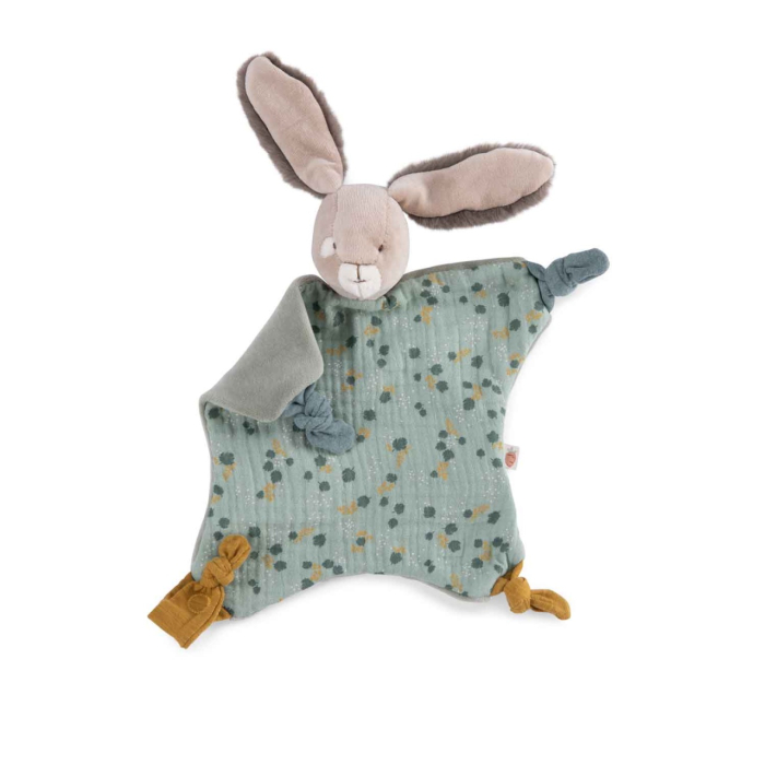 Comforter, jucarie bebe senzoriala Iepuras salvie, Moulin Roty [2]