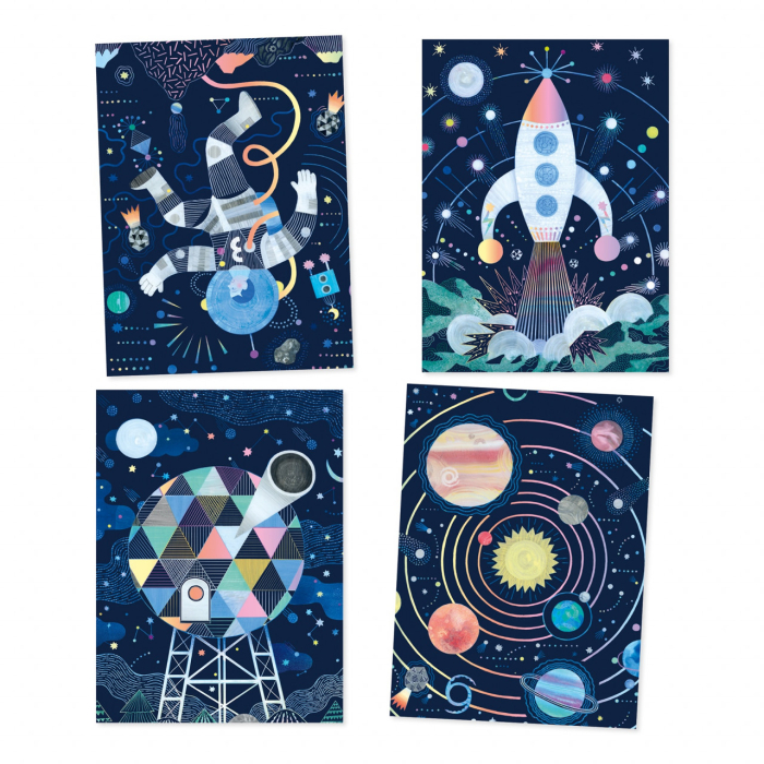 Joc creativ de razuit Cosmos, Djeco [3]