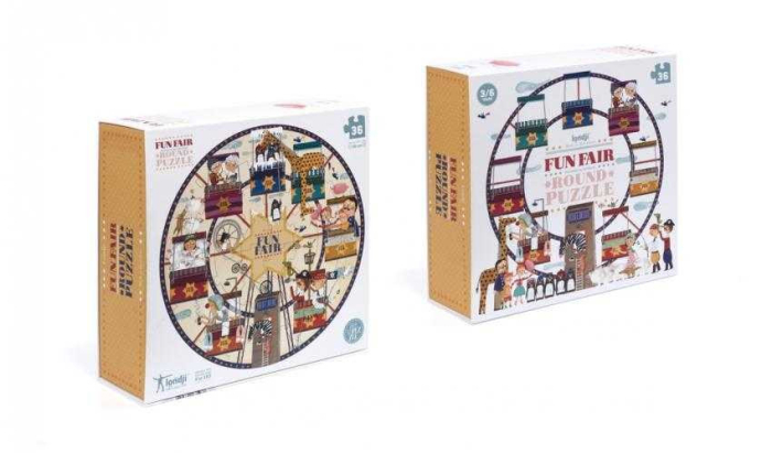 Puzzle circular Carusel, Londji [2]