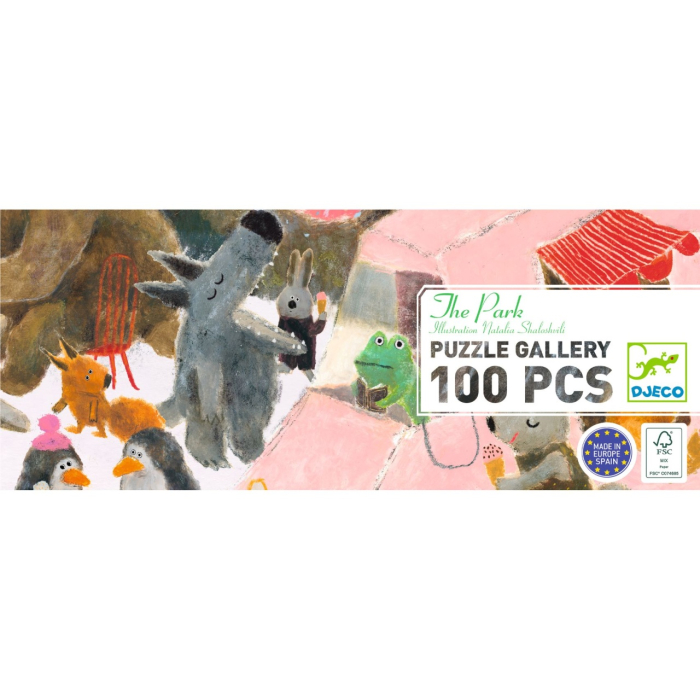 Puzzle galerie Fiesta animalelor, Djeco [2]