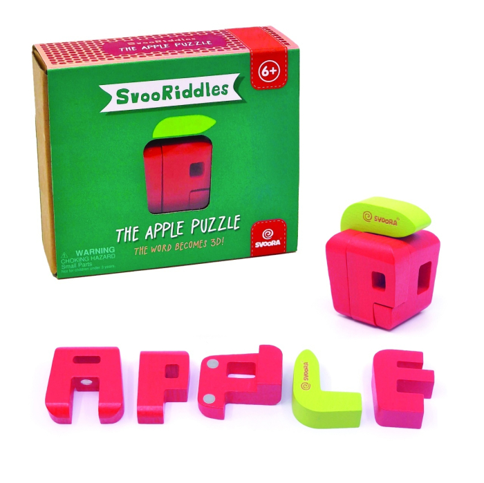 Puzzle logic 3D din lemn Mar, Svoora [1]