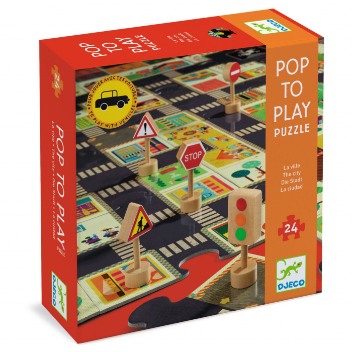 Puzzle Pop to play Orasul, Djeco [1]