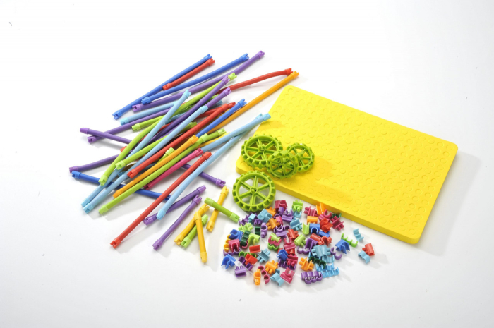 Set de construit cu magnet Spaghetteez 100 piese [4]