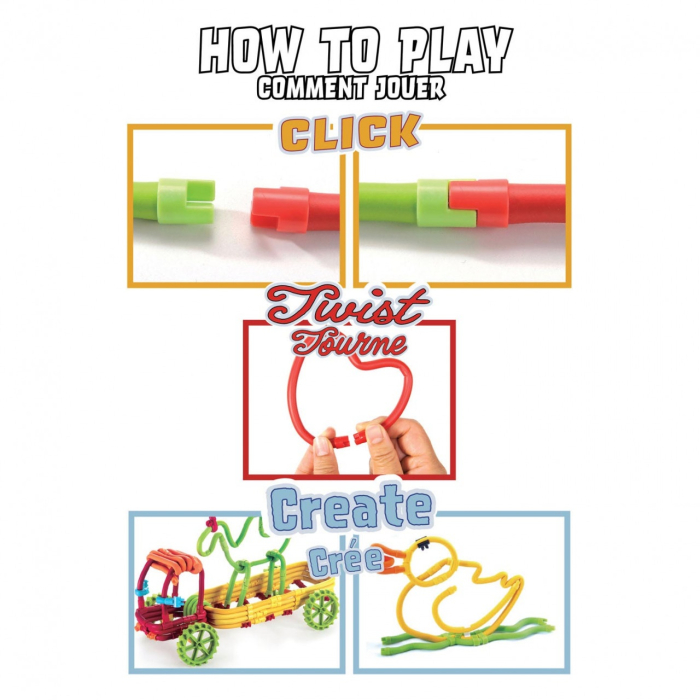Set de construit cu magnet Spaghetteez 35 piese [5]