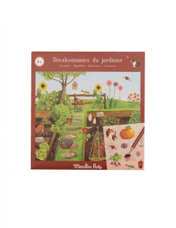 Rechizite creative - Abtibilduri de transferat Gradina, Moulin Roty
