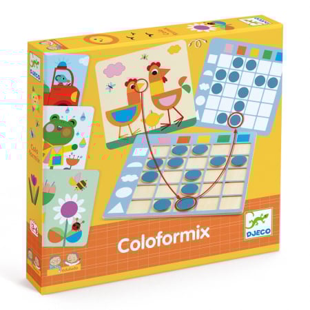 educative - Coloformix, invata culorile, Djeco