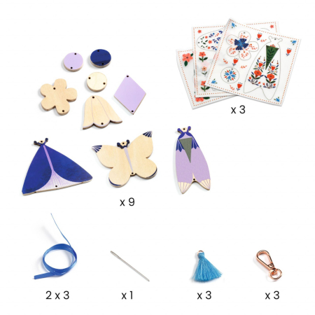 Joc creativ DIY Brelocuri si accesorii, Djeco [3]