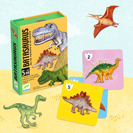 Joc de carti Batasaurus, Djeco [3]