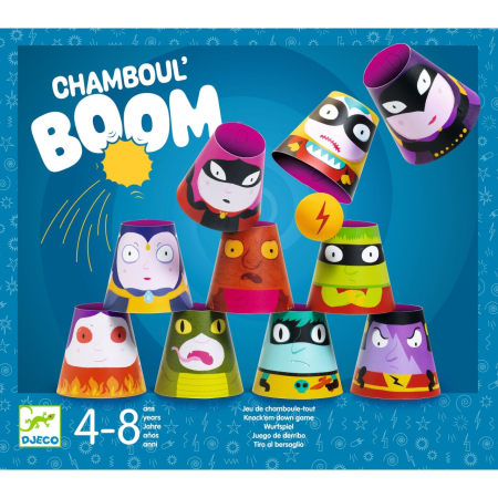 de societate - Joc de indemanare Chamboul Boom, Djeco