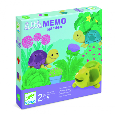 educative - Joc de memorie Mica grădină memo, Djeco