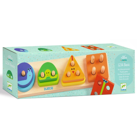 Jucării - Joc educativ 1234Basic, Djeco