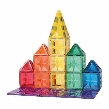Set magnetic de construit Inventiv 110 piese, Cleverclixx [4]