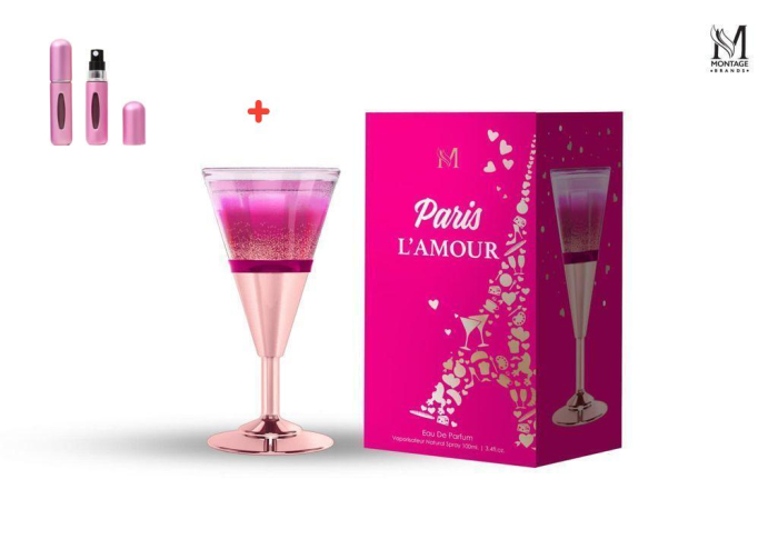 Paris L'amour Montage Brands – Parfum Feminin Floral-Fructat | Eau de Parfum [2]
