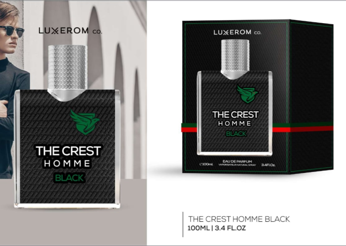 The Crest Black de Luxerom - Parfum Lemnos-Oriental | 100ml [4]
