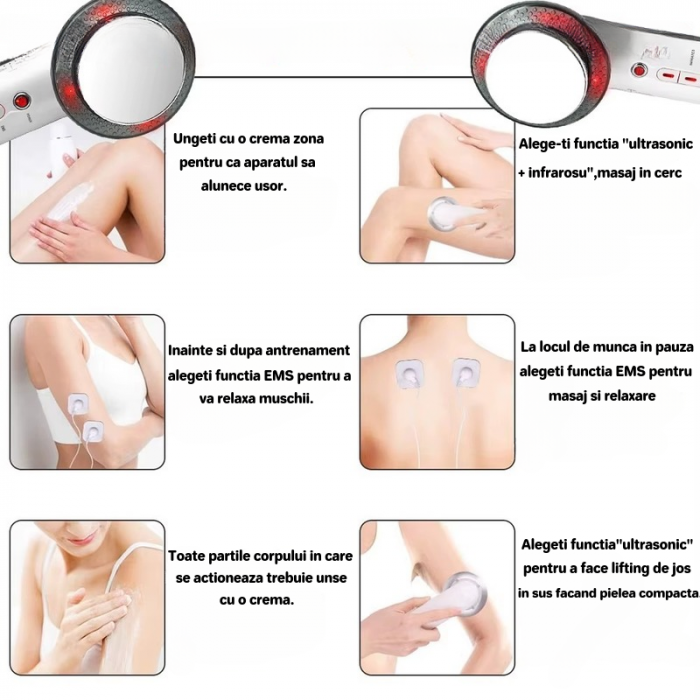 Aparat Profesional de Modelare Corporală 3-ÎN-1 – Sculptează-ți Silueta Acasă [5]