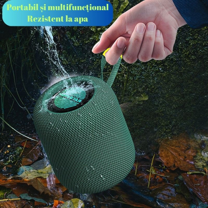 Boxă Bluetooth 10W RGB, IPX5, Bass Profund | Reducere 50% | Moonsky [5]