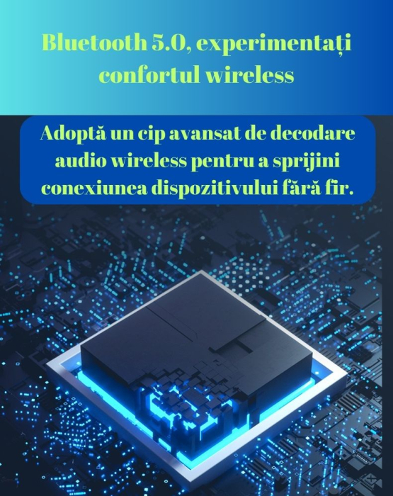 Boxă Bluetooth Portabilă 5W, IPX5, 14h Autonomie | Reducere 50% [4]