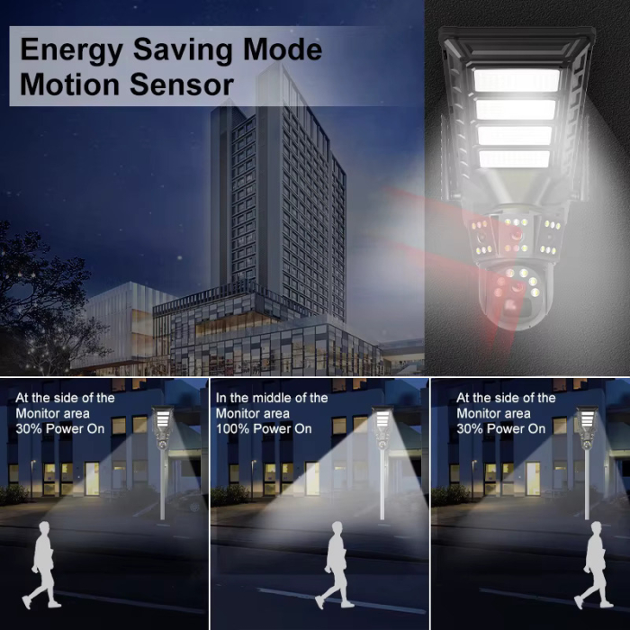 Cameră Supraveghere 4K cu Panou Solar Inclus – Rotire 360°, Auto Tracking, IP67 [7]