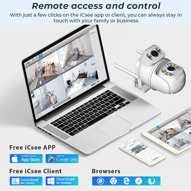 Cameră Duală 4K/8MP | Detectare Facială | ONVIF | 210 lei [6]