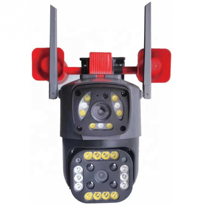 CAMERA DUALĂ WIFI 360° - Supraveghere Avansată cu 2 Lentile Simultane [7]