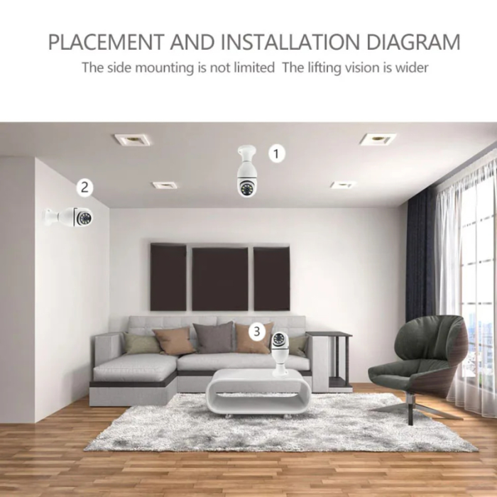 Camera supraveghere Brennex tip bec wifi [6]