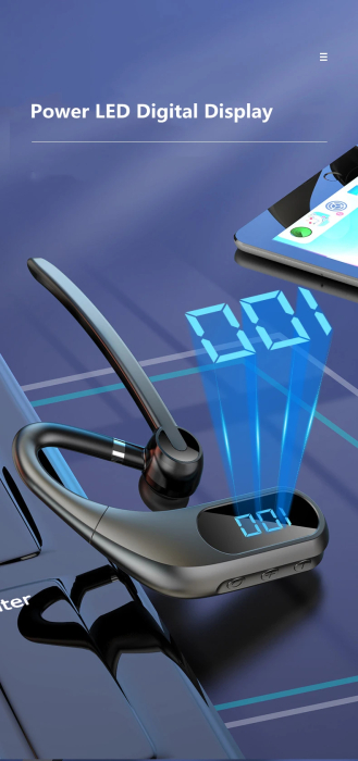 Cască Bluetooth 5.0 KJ12 | Rezistentă Apă | Moonsky Retail [3]